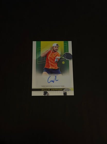 2024 Topps Chrome Autograph Giulio Zeppieri