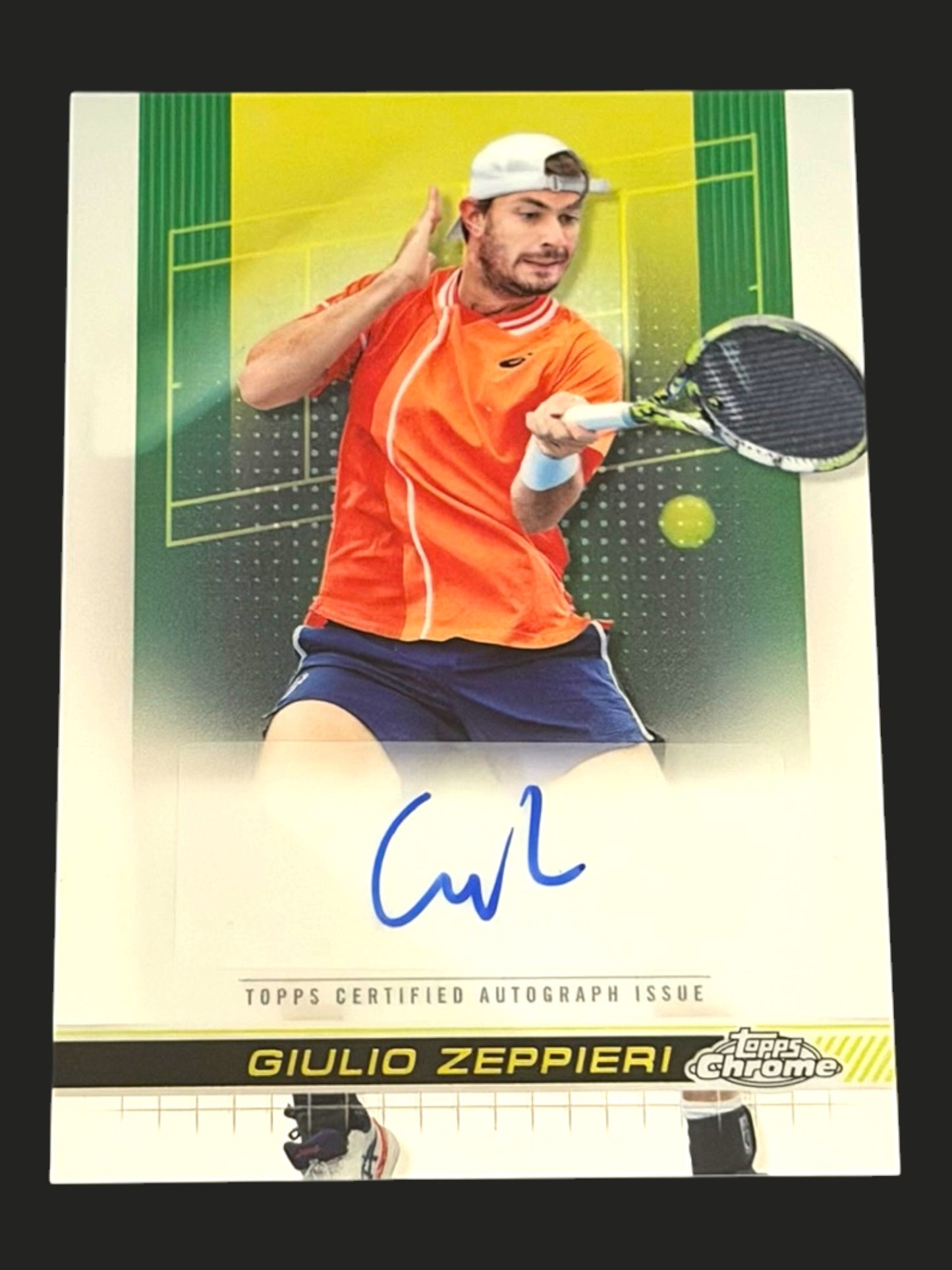 2024 Topps Chrome Autograph Giulio Zeppieri