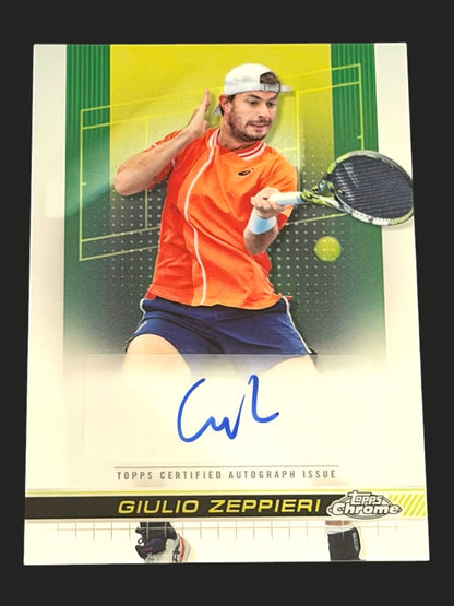 2024 Topps Chrome Autograph Giulio Zeppieri