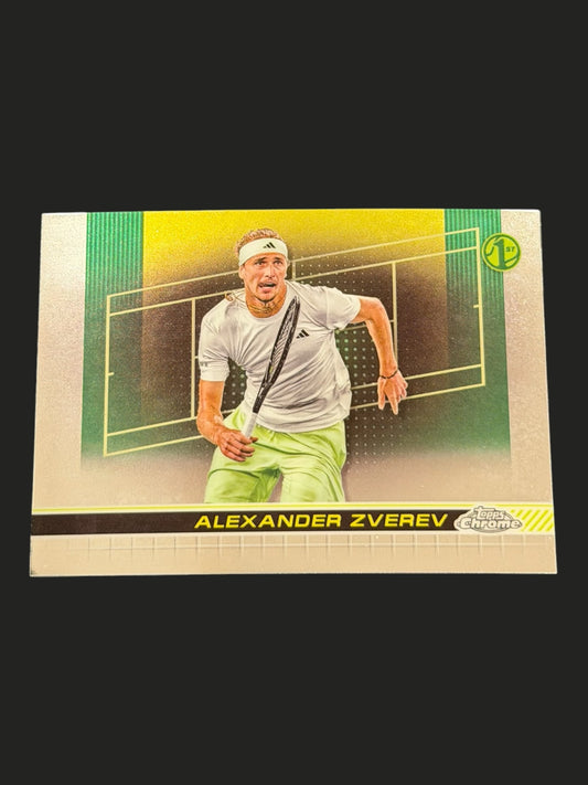 2024 Topps Chrome Alexander Zverev