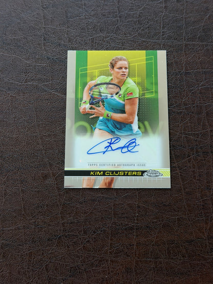 2024 Topps Chrome Kim Clijsters Autograph