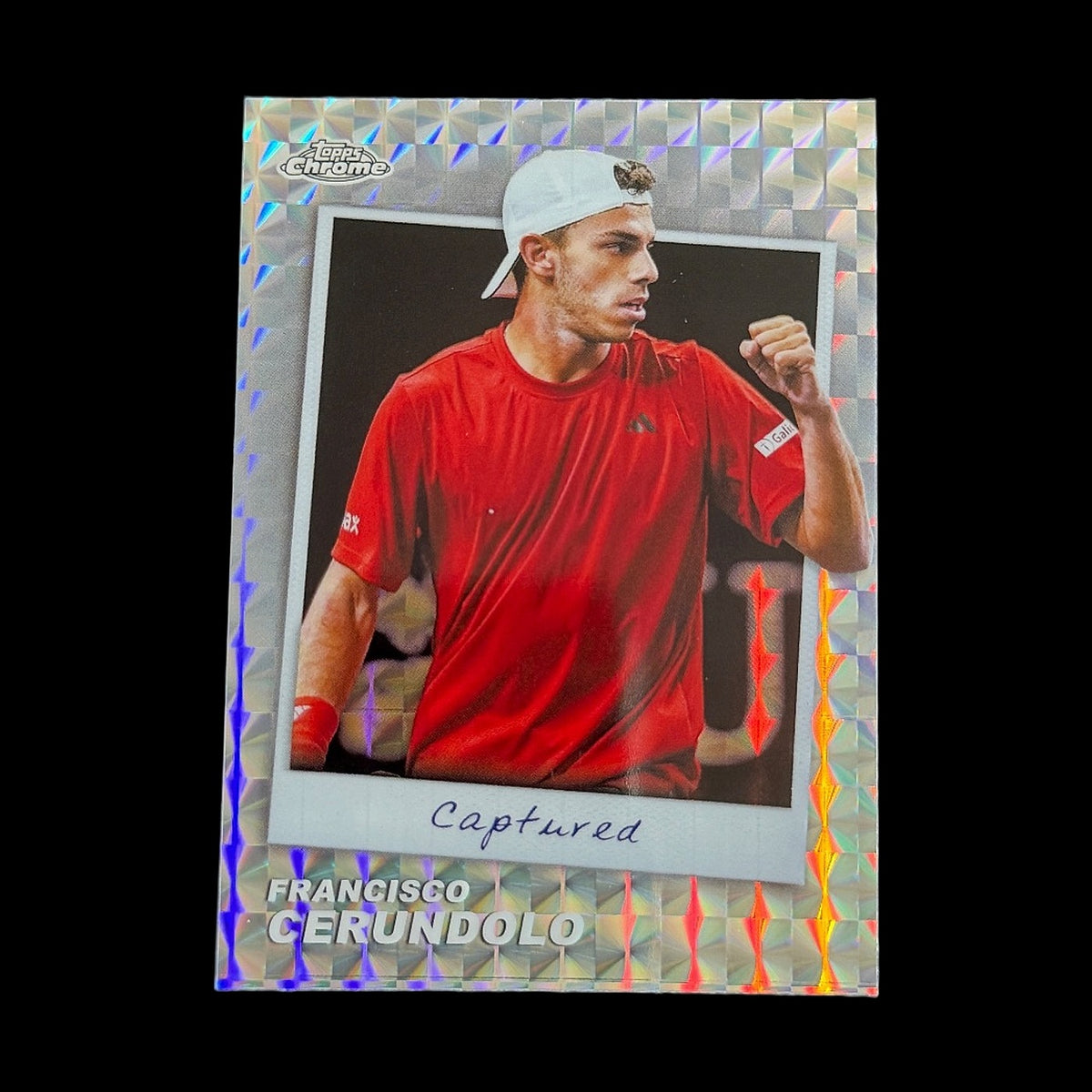 2026 Topps Chrome Francisco Cerundolo Captured Geometric