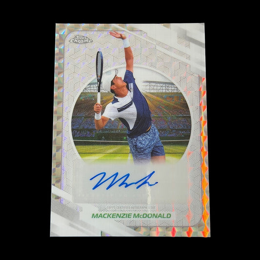 2026 Topps Chrome Mackenzie McDonald Geometric Auto