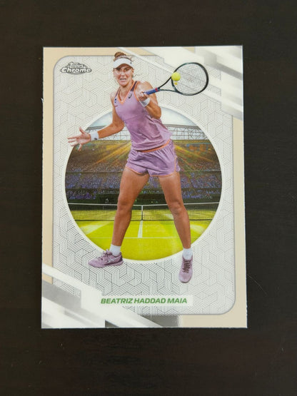 2026 Topps Chrome Beatriz Haddad Maia
