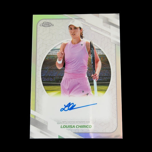 2026 Topps Chrome Louisa Chirico Refractor Auto