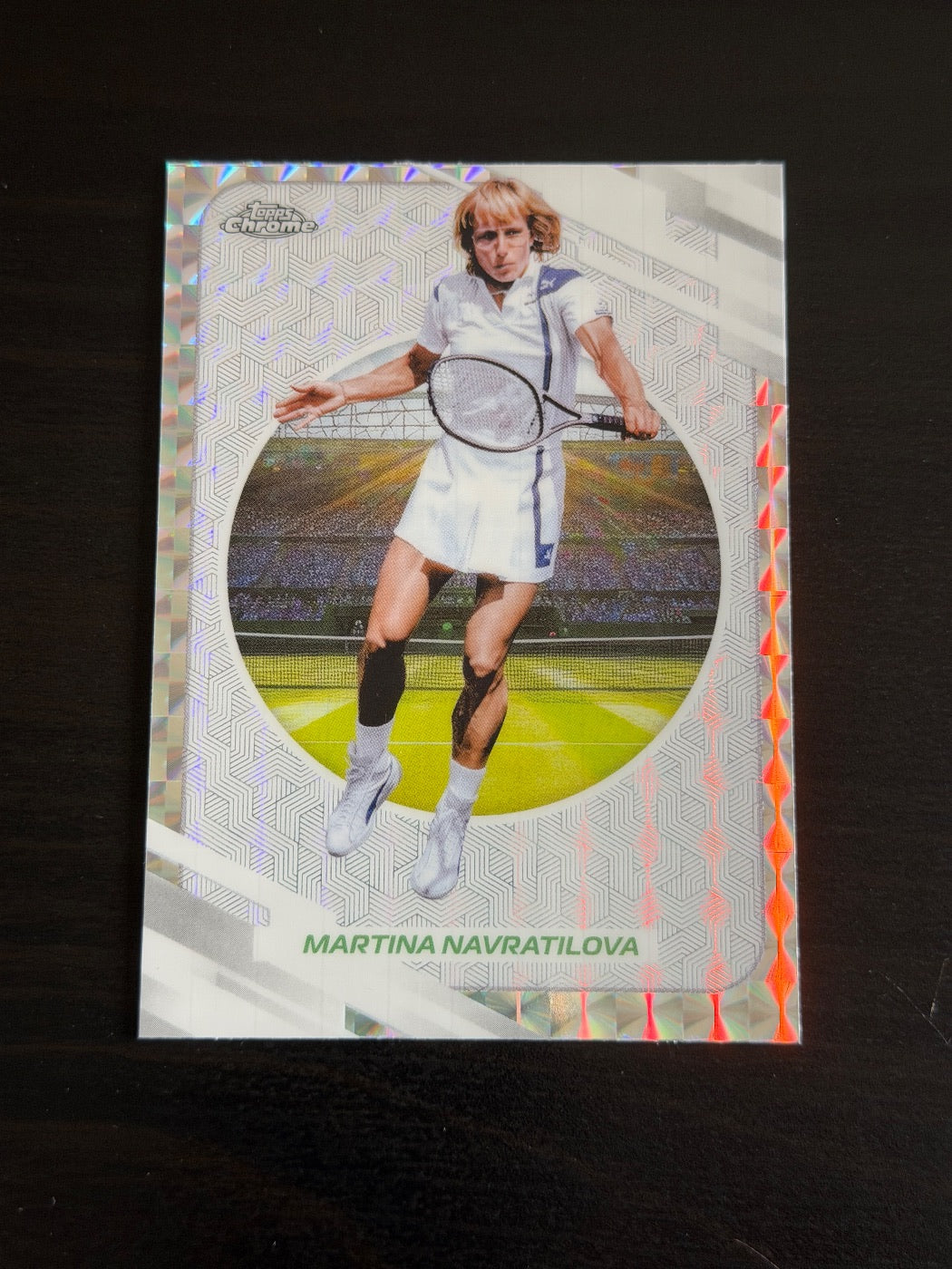 2026 Topps Chrome Martina Navratilova Geometric