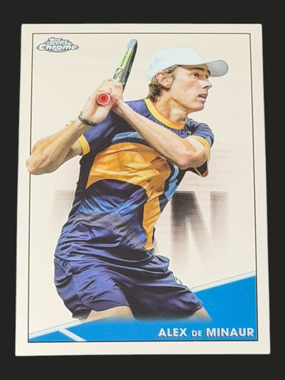 2021 Topps Chrome Tennis Alex de Minaur