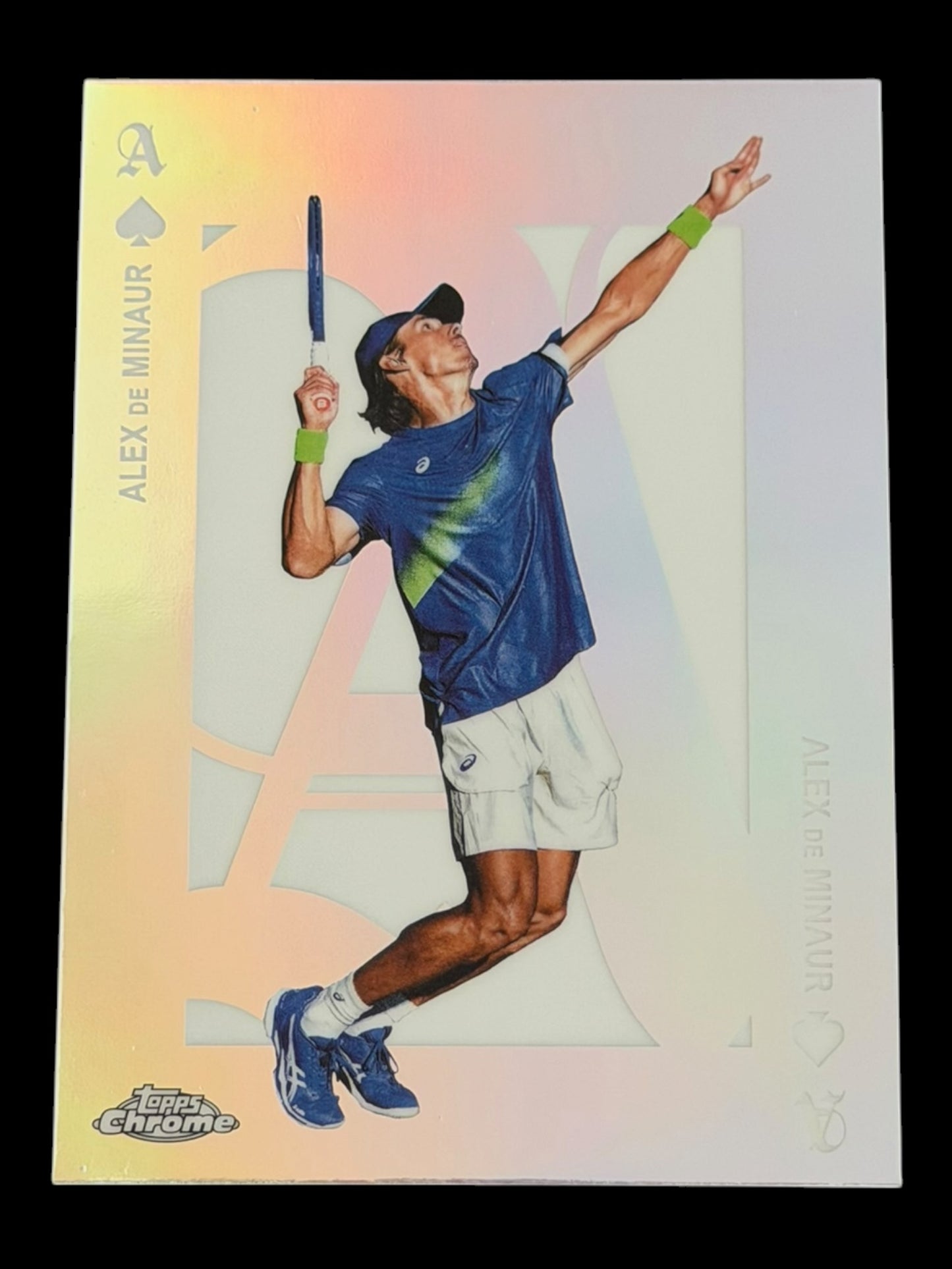 2025 Topps Chrome Tennis Aces Alex de Minaur