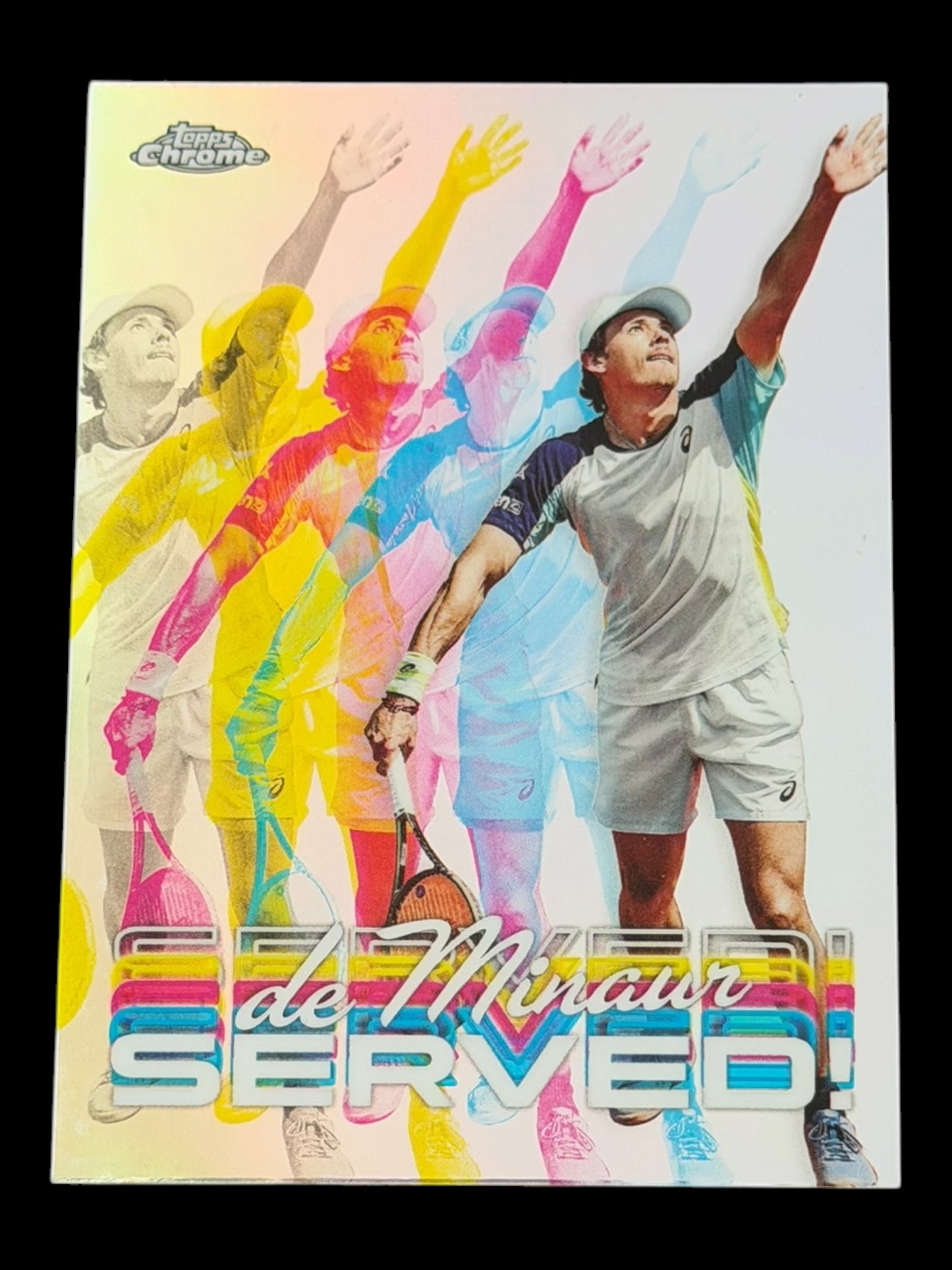 2024 Topps Chrome Tennis Served Alex de Minaur