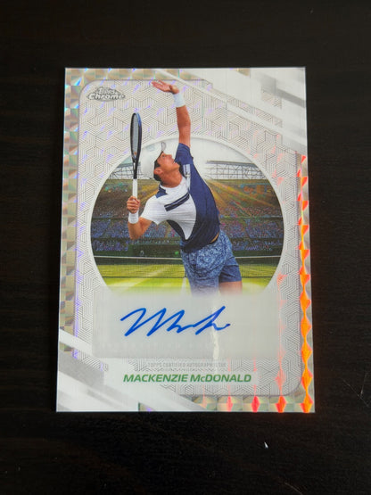 2026 Topps Chrome Mackenzie McDonald Geometric Auto