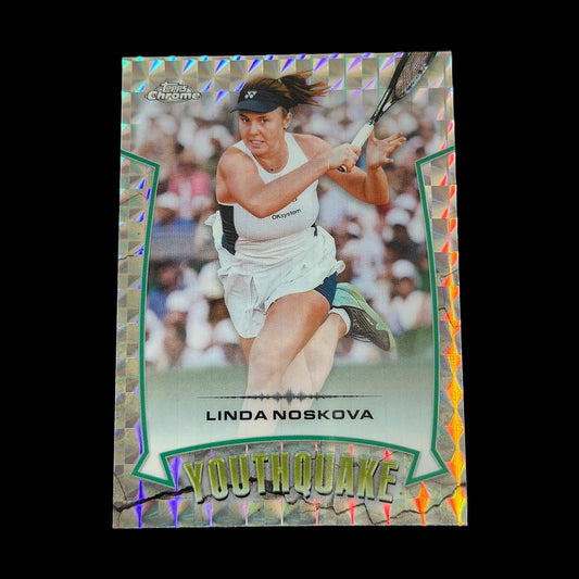 2026 Topps Chrome Linda Noskova Youthquake Geometric