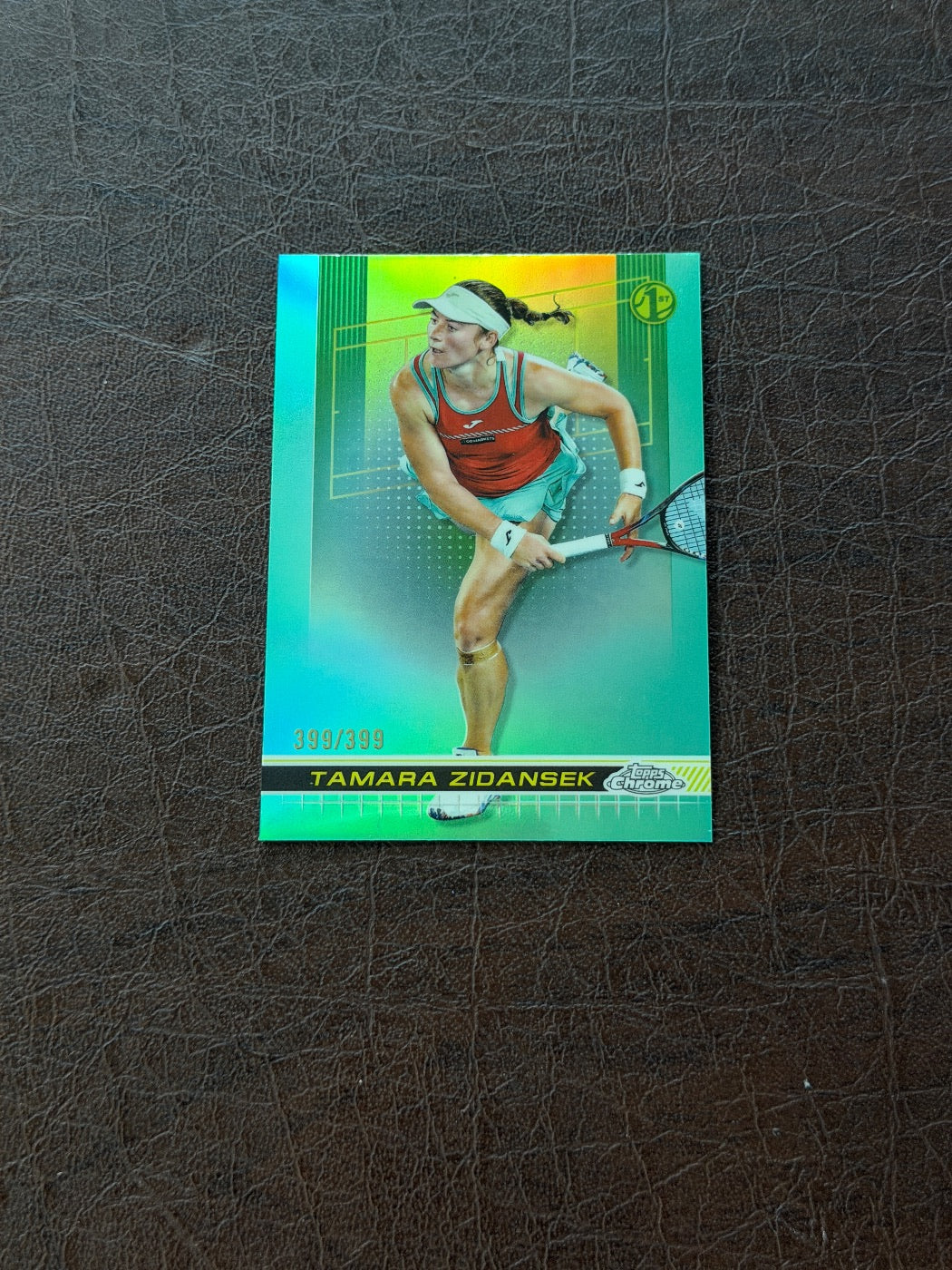 2024 Topps Chrome Tamara Zidansek Aqua /399