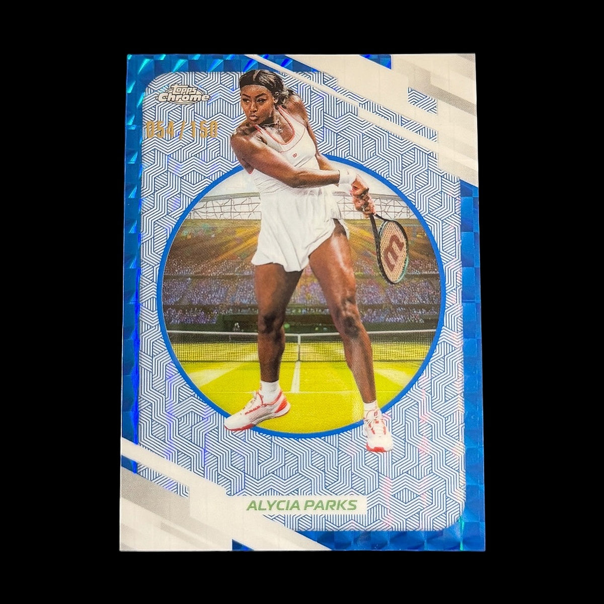 2026 Topps Chrome Alycia Parks Blue Geometric /150