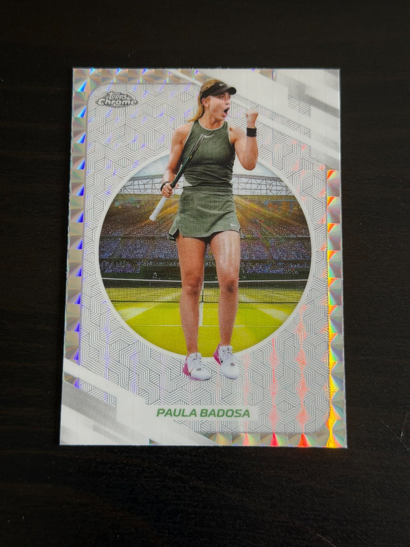 2026 Topps Chrome Paula Badosa Geometric