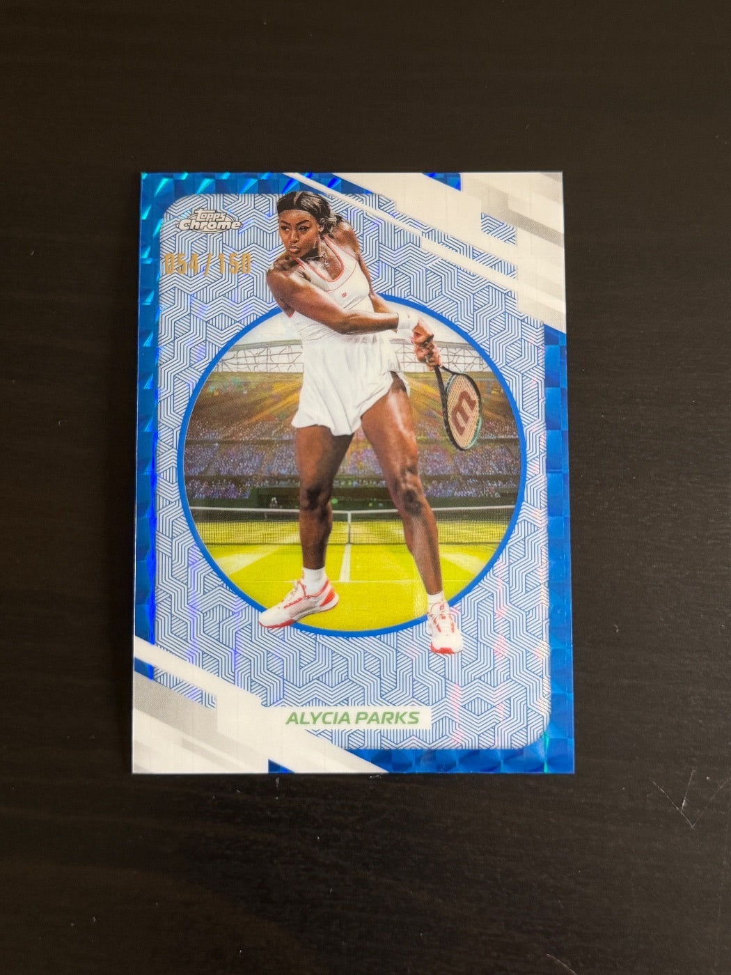 2026 Topps Chrome Alycia Parks Blue Geometric /150